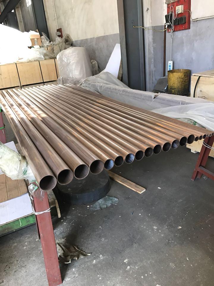 ASME SB466 CuNi UNS C71000 Seamless CopperNickel Pipe and Distiller Tubes