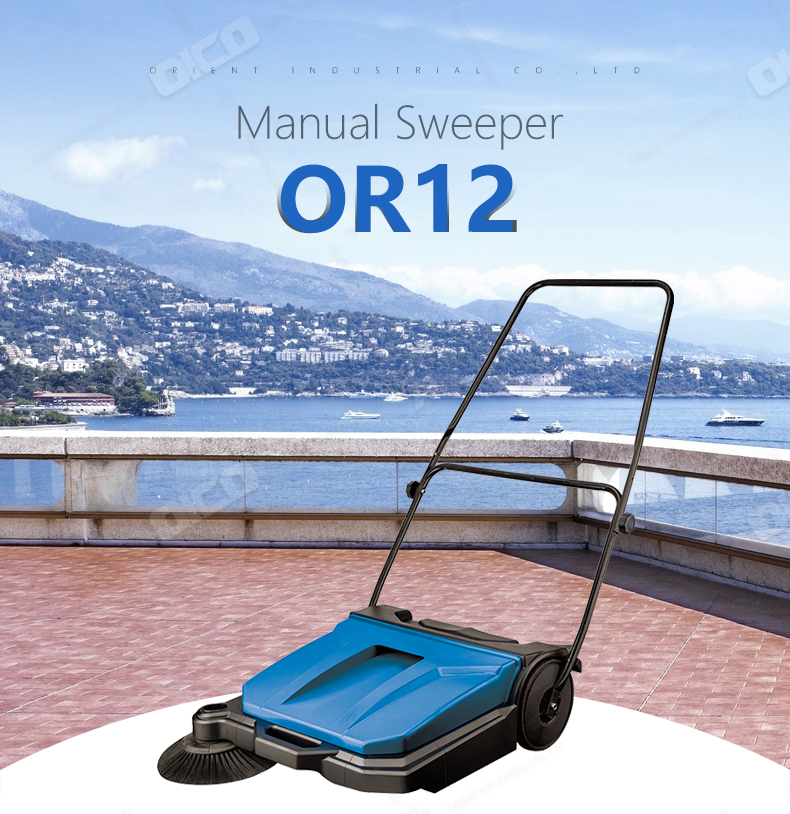 OR12 manul sweeper walk behind sweeper for sale