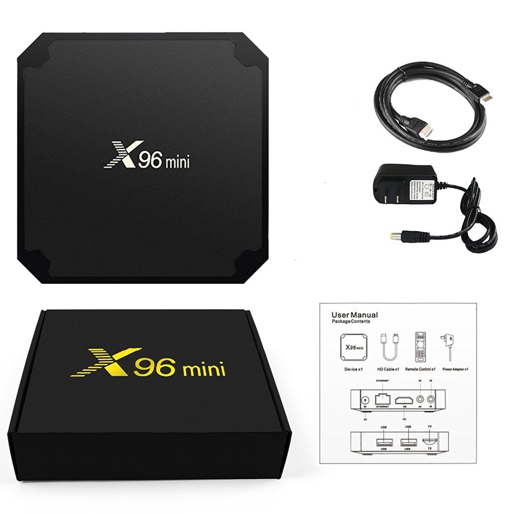 S905W 1G RAM 8GG ROM TV Box X96 Mini 4k Android 71 TVBOX