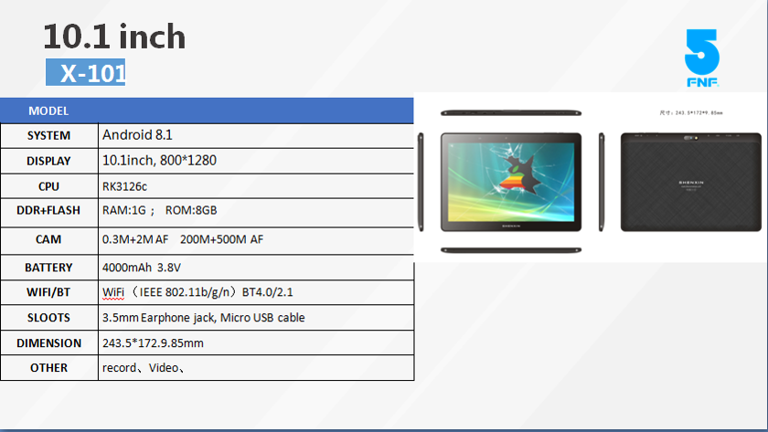 101inch mediatek android 1G tablet computer SIM card Android 81 quad core tablet PC X101 OEM High Quality Tablet