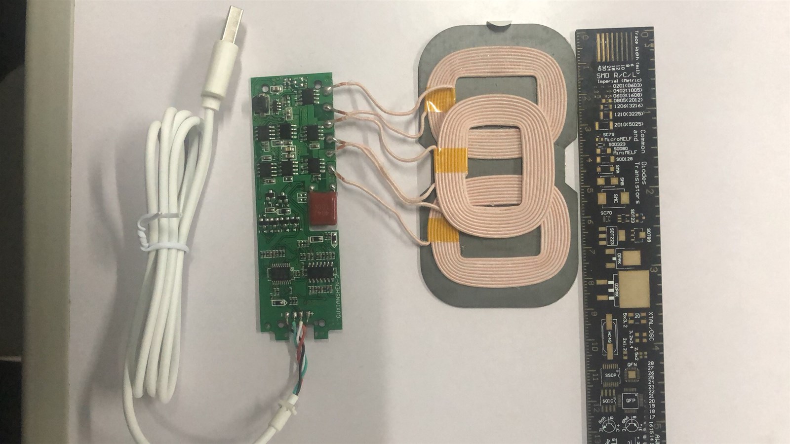 ZeePower 10W three coil QI wireless charger PCBPCBA