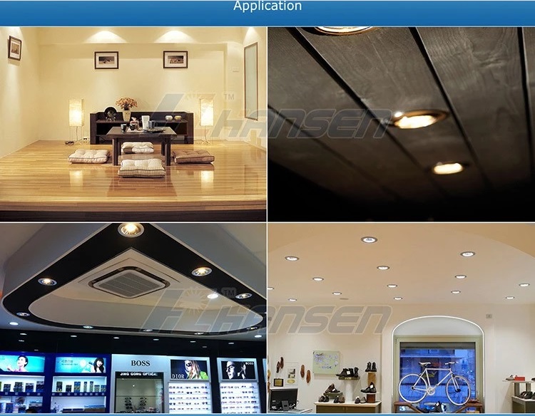 Dimmable 7W12W18W Recessed LED Ceiling Downlight for Hotel LN7723H