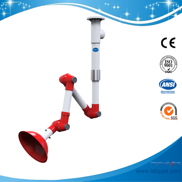Laboratory Fume Exhaust extractor arm