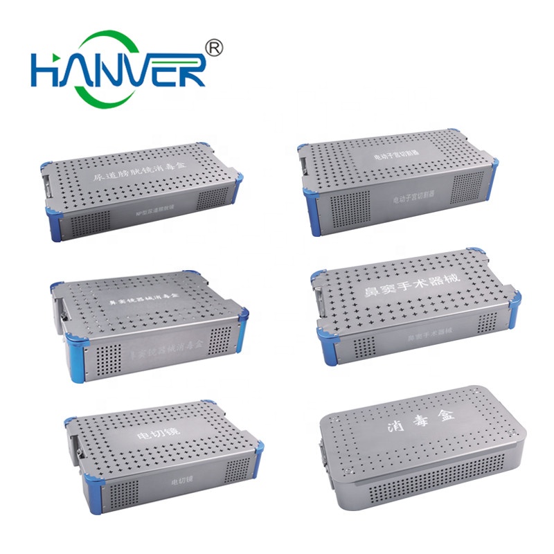 Stainless Steel Resectoscope Sterilizing Box for Resectoscope Set