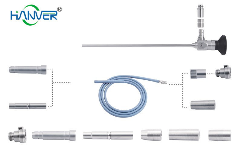 Endoscopy Cable Interface Light Guide Cable Endoscopic Fiber Optic Cable