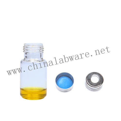 10ml screw headspace GC vials round bottom