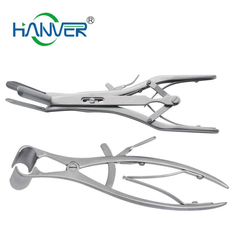 Laparoscopic Surgical Instruments Abdominal Retractors Three Leaves