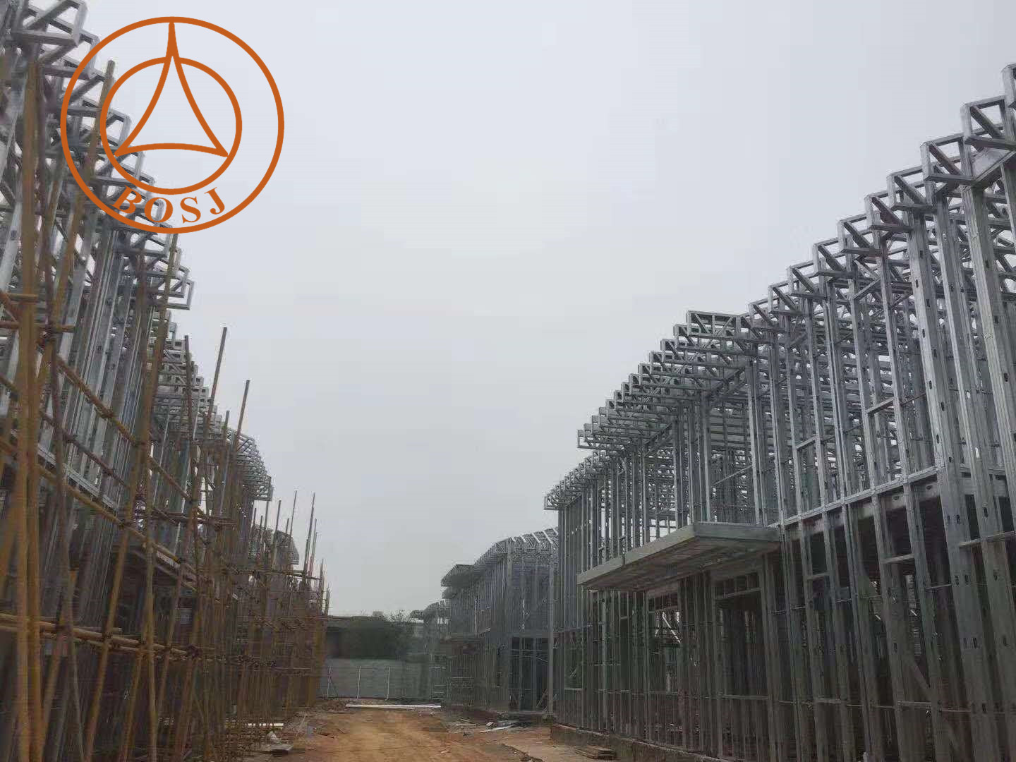 China new Light Steel Villa House Frame Roll Forming Machine