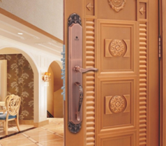 European fingerprint password lock electronic hotel door lock