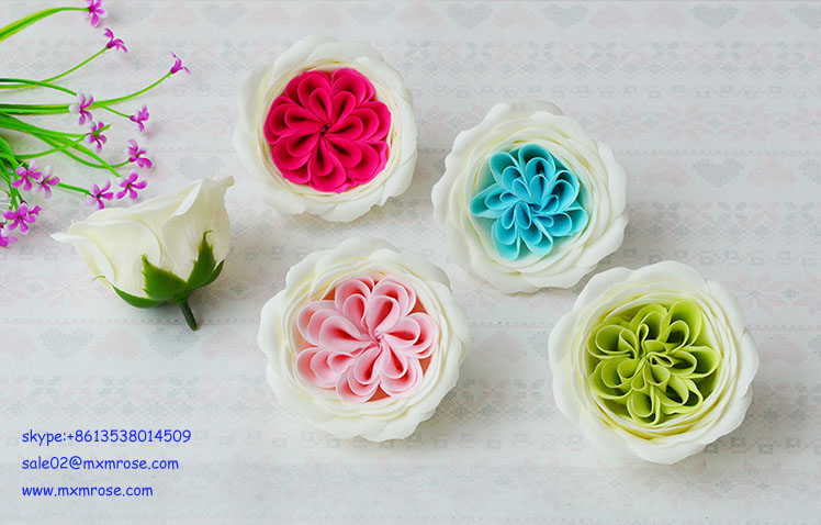 Top Quanlity Wholesale 9pcs Austin Ecuador soap flower