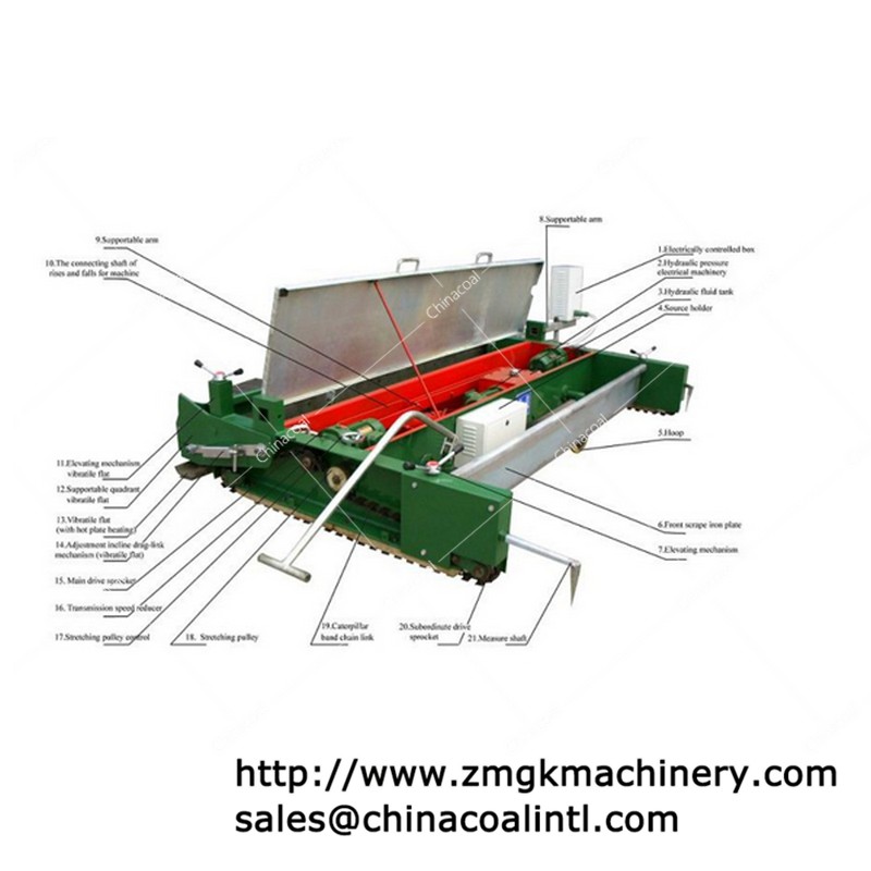 TPJ25 Running Track Paver Machinery TPJ25 Running Track Paver Machinery