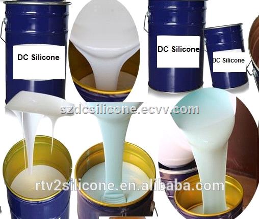 DCA Series RTV2 Addition Cure liquid platinum cure Silicone Rubber with high quality and good price