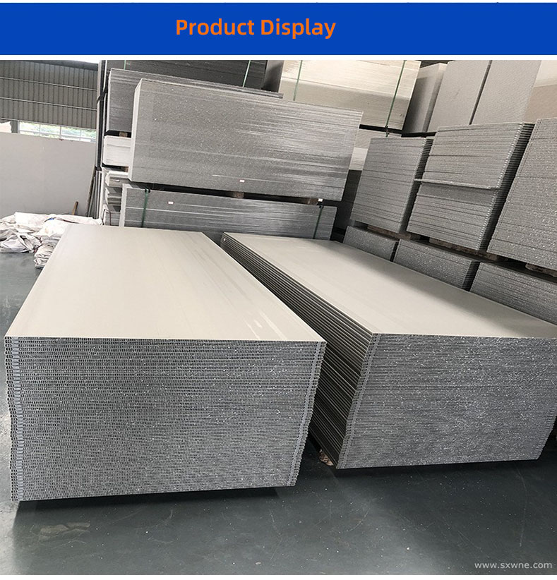 Reusable more than 40100 times PP plastic building template for formwork construction