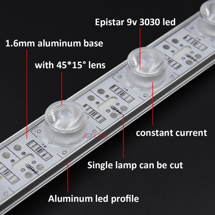 18leds led bar strip constant current edge lighting lightbox led light bar for fabric light box frame