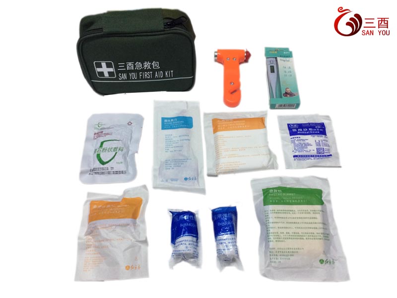 Car First Aid Kit Outdoor First Aid Kit Emergency Rescue Package Trauma Hemostatic Bag San You