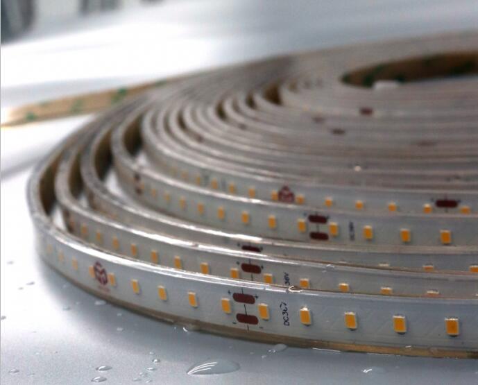 SMD2835 90Ledsm IP68 Waterproof Silicone Extrusion LED Strip with ultra length