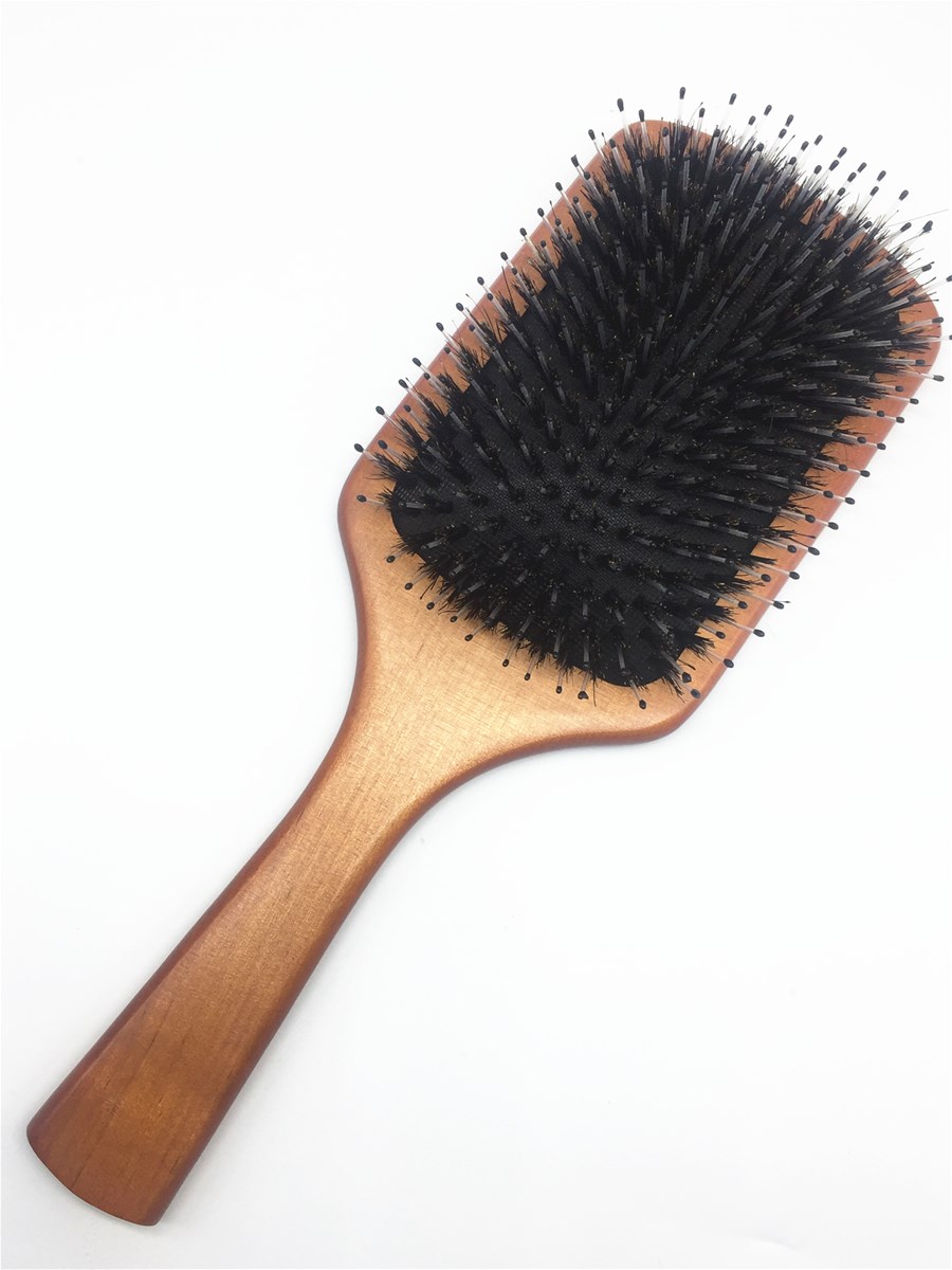 Wooden Big Paddle Hair Brush for Tangle