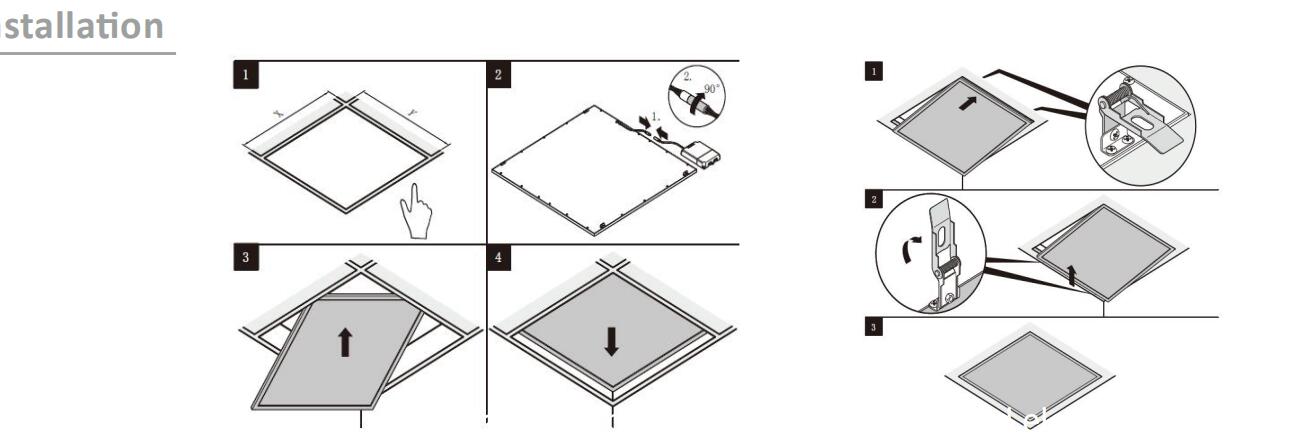 Super High Lumen LED Panel Light 150lmw 60x60 25w27w