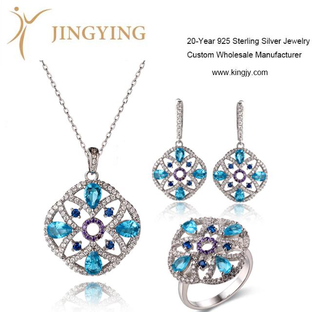 Sterling Silver Gold Plated Ring Necklaces Bracelets Earrings Jewelry Custom