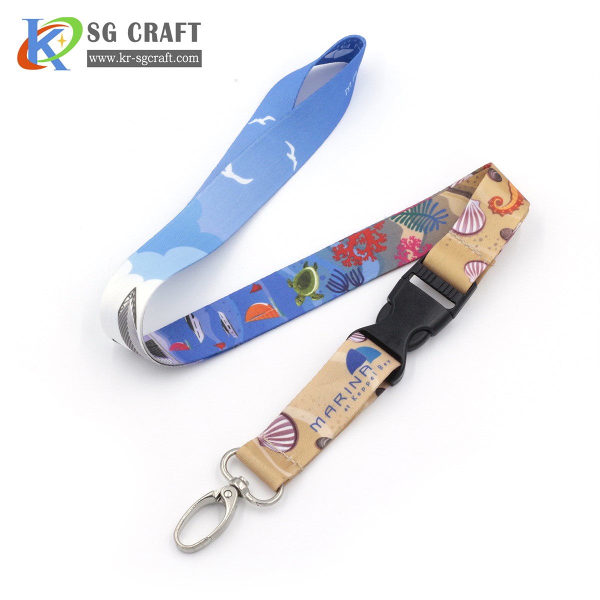 wholesale custom thermal transfer lanyard