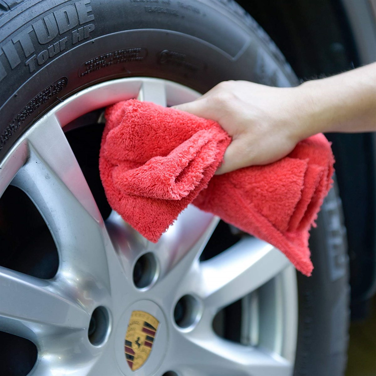 Auto Detailing Car Wash And Cleaning Towel Plush Microfiber Towel