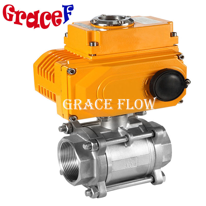 Quarter Turn 24v 110v 220v 380v Electric Motor for Ball Valve Butterfly Valve