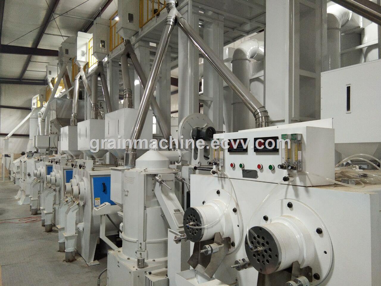 801000tpd Complete Set Rice Milling Machine100tpd combined rice mill plant