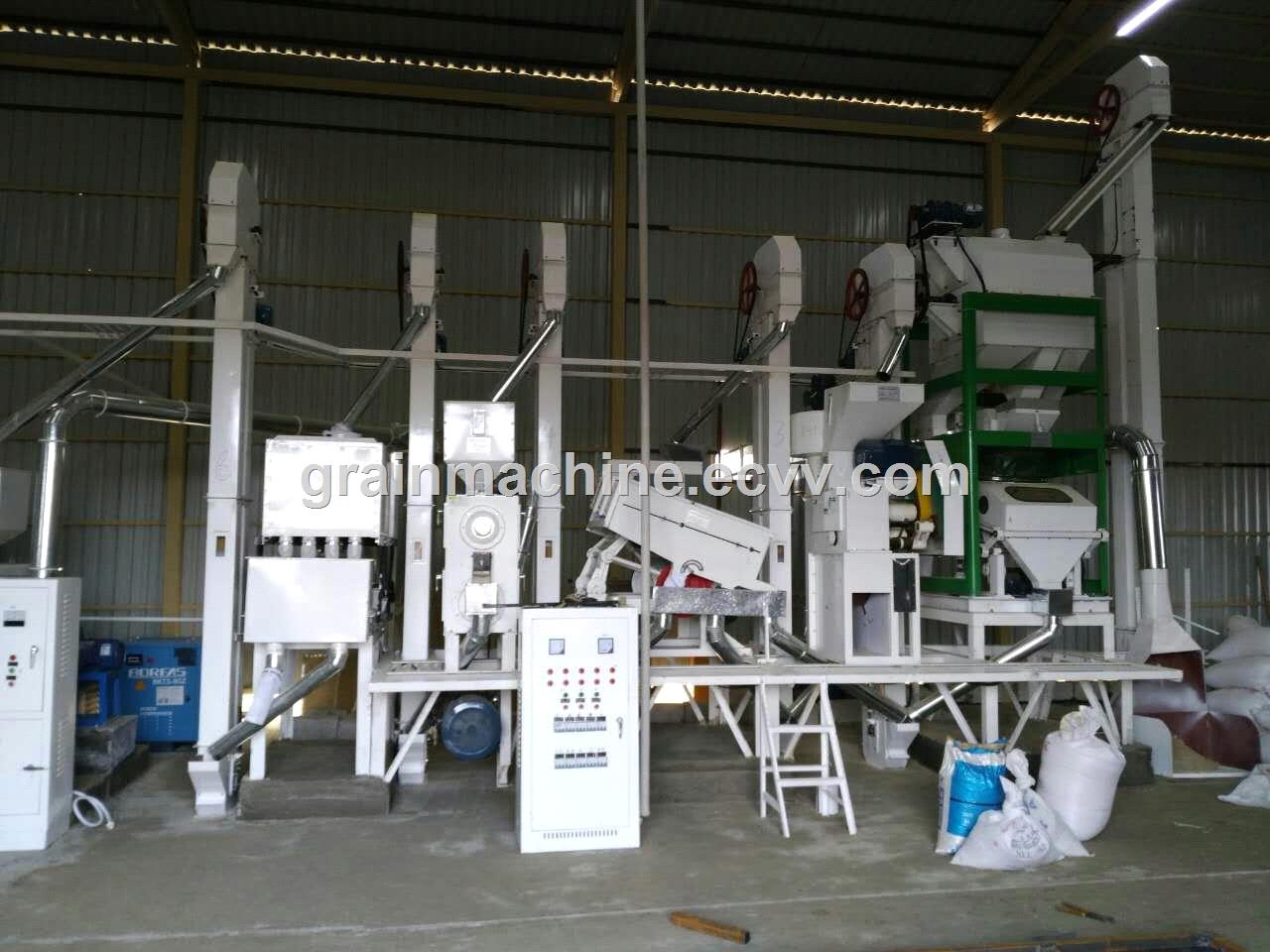 2080tpd small rice mill project20tpd combined rice mill plant