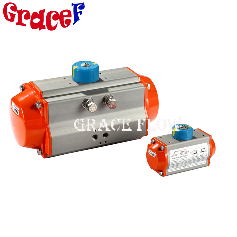 China Manufacturer Rotary Quarter Turn Pneumatic Actuators for Valves