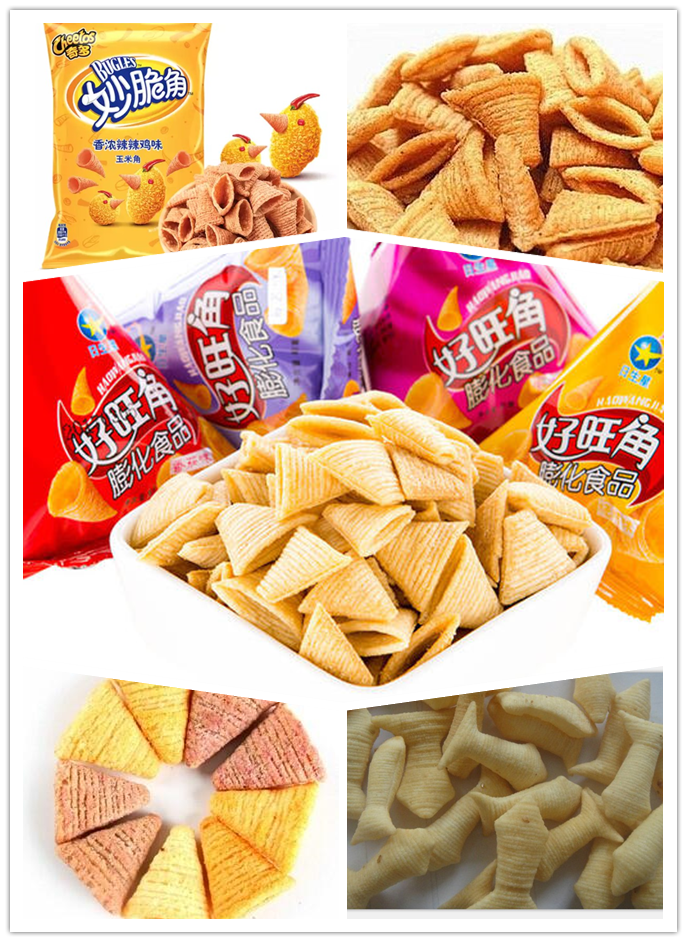 America Full Automatic most Popular DoritosTortilla 3D Puffed Food Production Line
