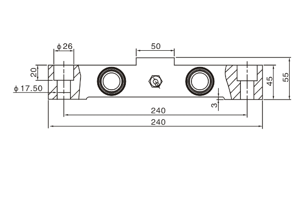 DSMN double ended shear beam load cell can be used in car weightierorbit weightierhopper weighing