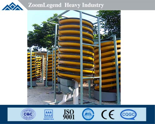 High efficiency saving energy Spiral Chute for sale