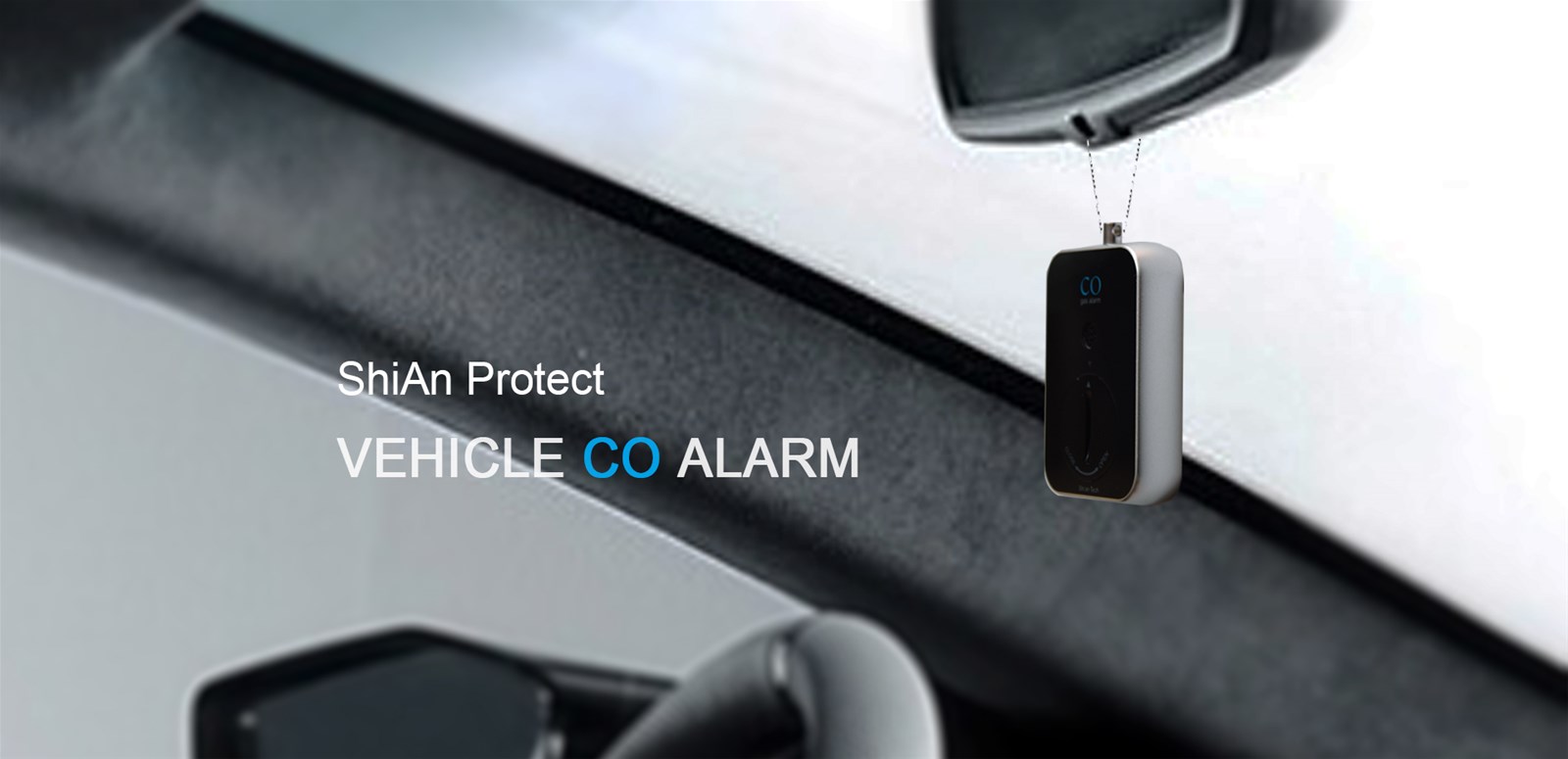 Handheld carbon monoxide poisoning Monitor with Max value ppm storage function in cars home camping