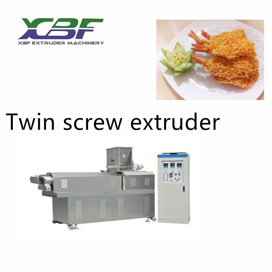 Full Automatic High Quality China Bread Crumb Food Making Extruder Machine