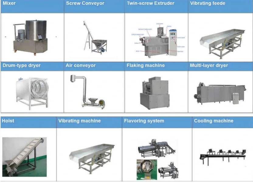 High Quality Oats Barley Flakes Making Machine Production Line