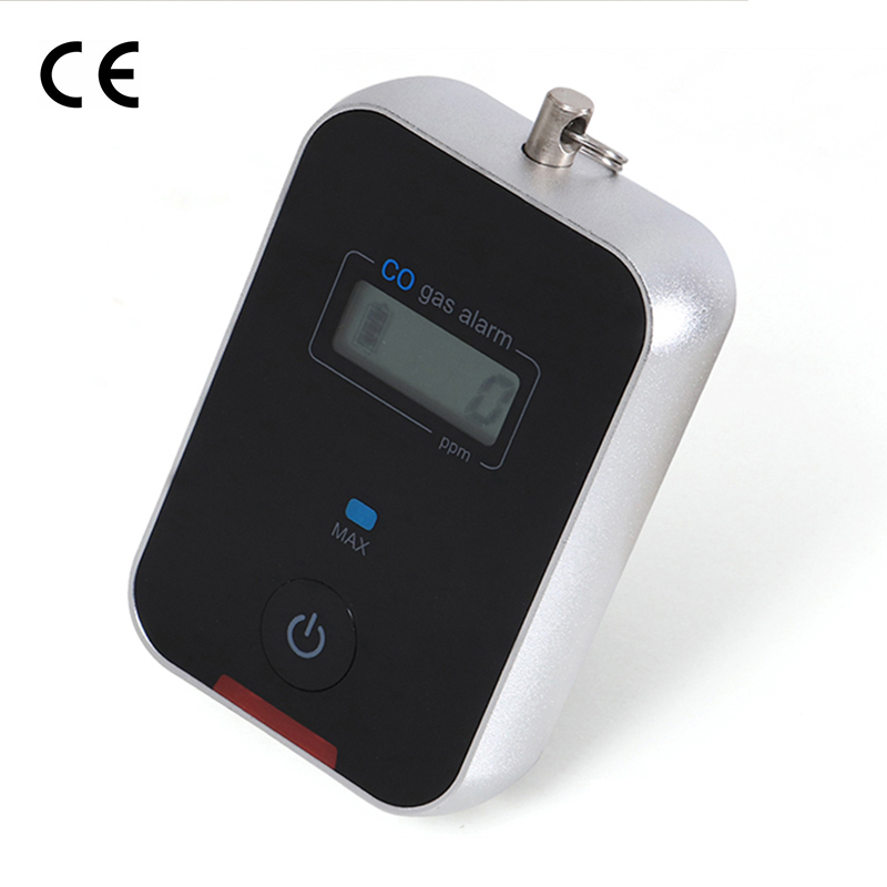 Electrochemical CO sensor pocketsized Carbon monoxide detecting monitor for home carscamping and airplane