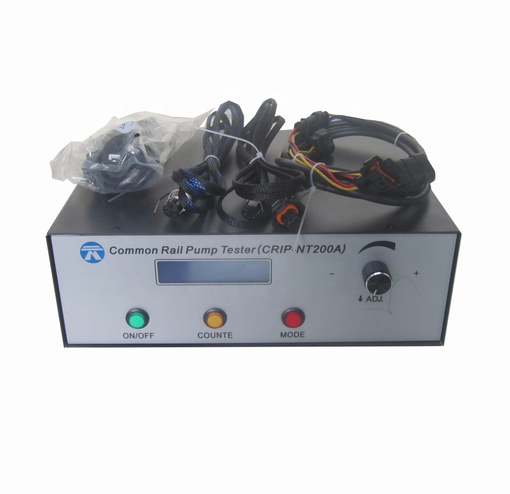 common rail pump testing simulator NT200Aused together with traditional injection pump test bench