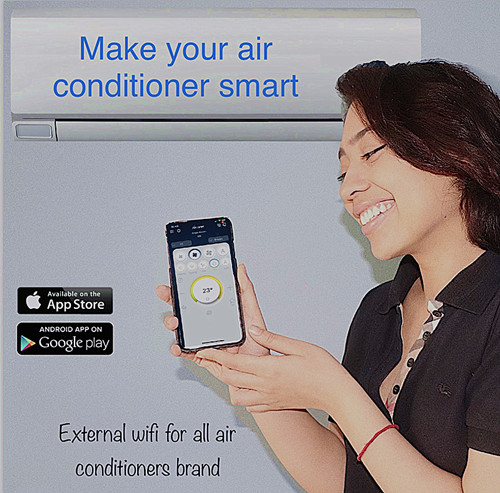 Wireless Air Condtioner Remote Control Via Smart Phone