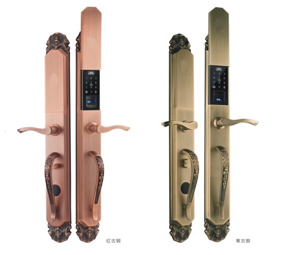 European Fingerprint Password Lock Electronic Hotel Door Lock