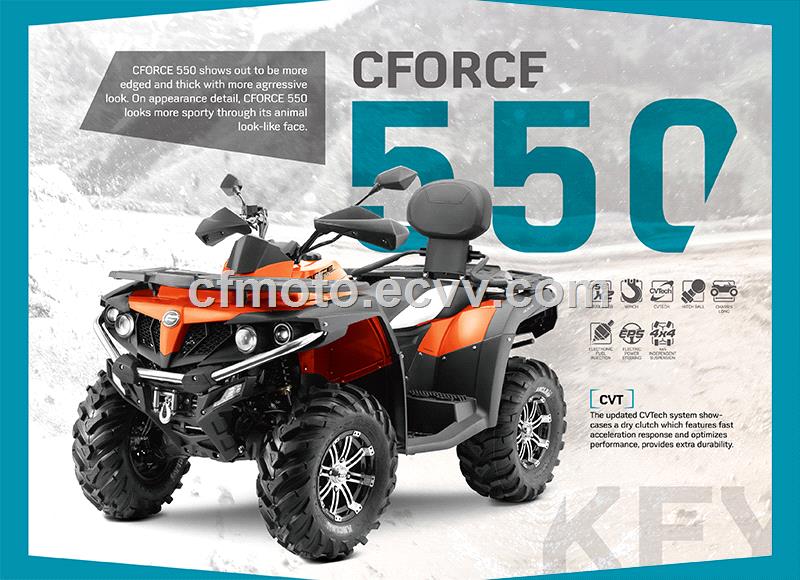 CFMOTO 500cc 4x4 ATV CFORCE 550 for sale