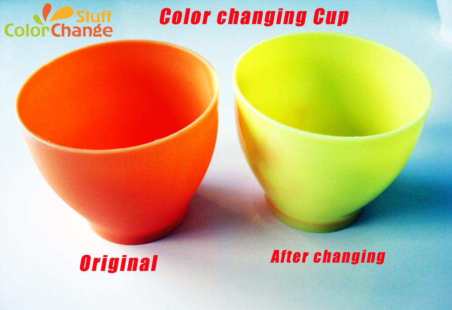 Heat Sensitive Color Changing Plastic Cup