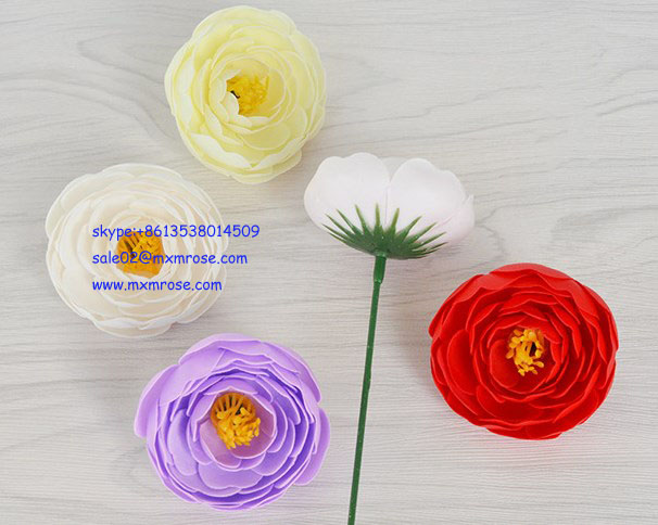 Top Quanlity Wholesale 40pcs Peony Soap Flower 2 the best soap flower supplier from china