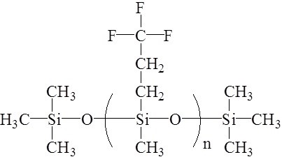 Fluorosilicone oil TPDFS8012 is methyl terminated low molecular weight polymer