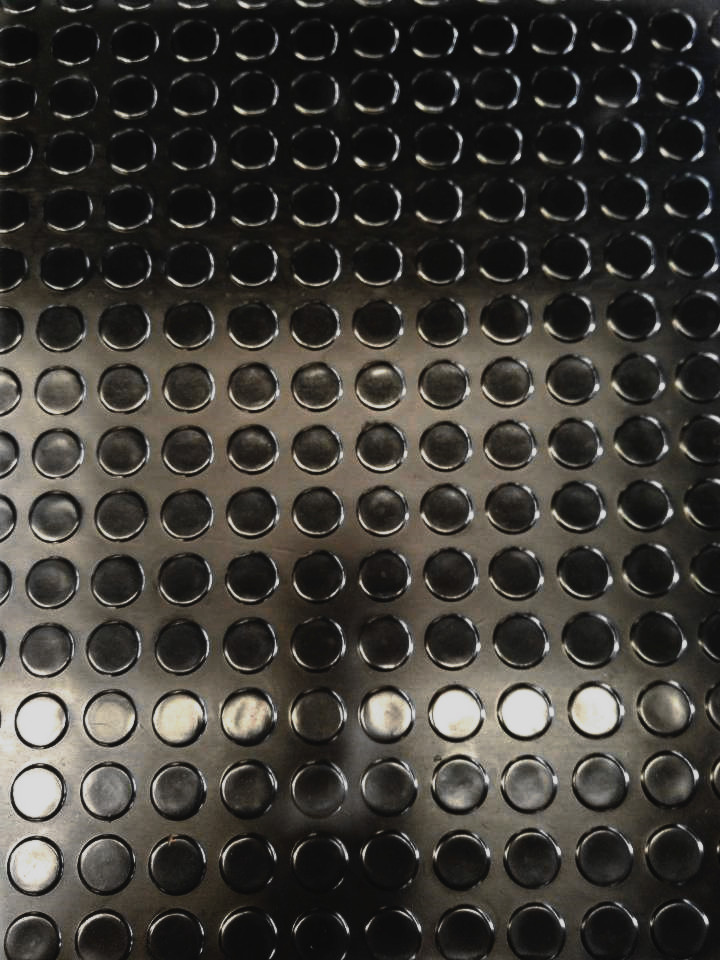 CoinRound DotPolka dot Rubber Sheet