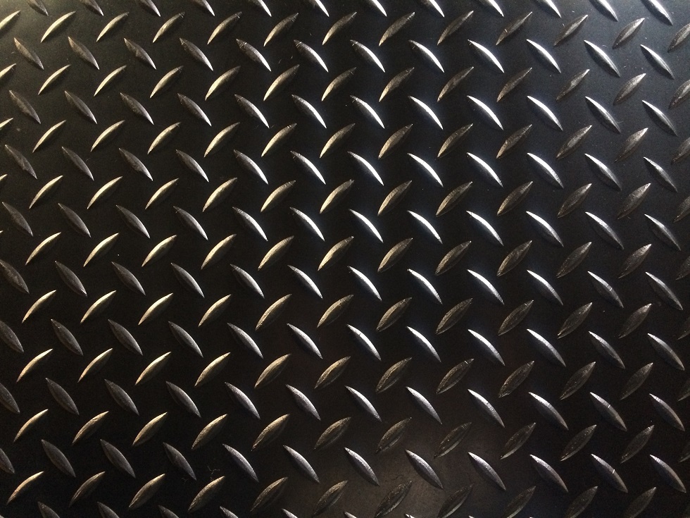 DiamondSteel plate pattern Rubber Sheet