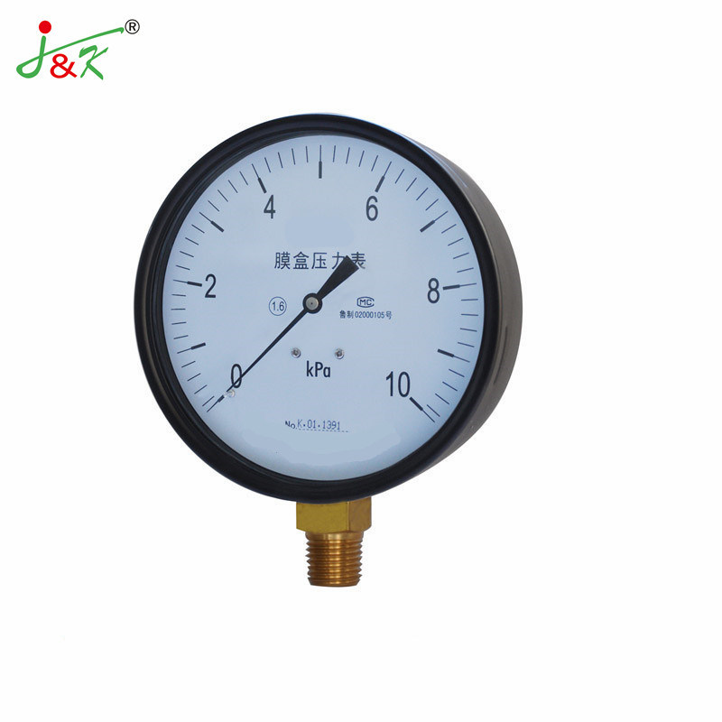 Stainless Steel Capsule Manometer Pressure Gauge with High Quality