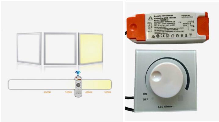 Dimmable LED Panel Light 20W 40W 54W wireless CCT Tunable LED Panel