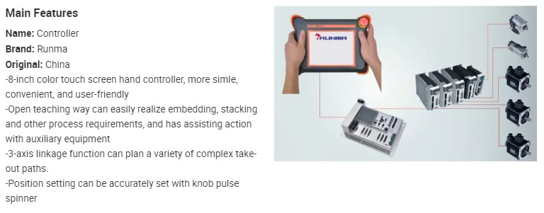 Industrial servo motor robot arm injection molding machine industrial robot arm