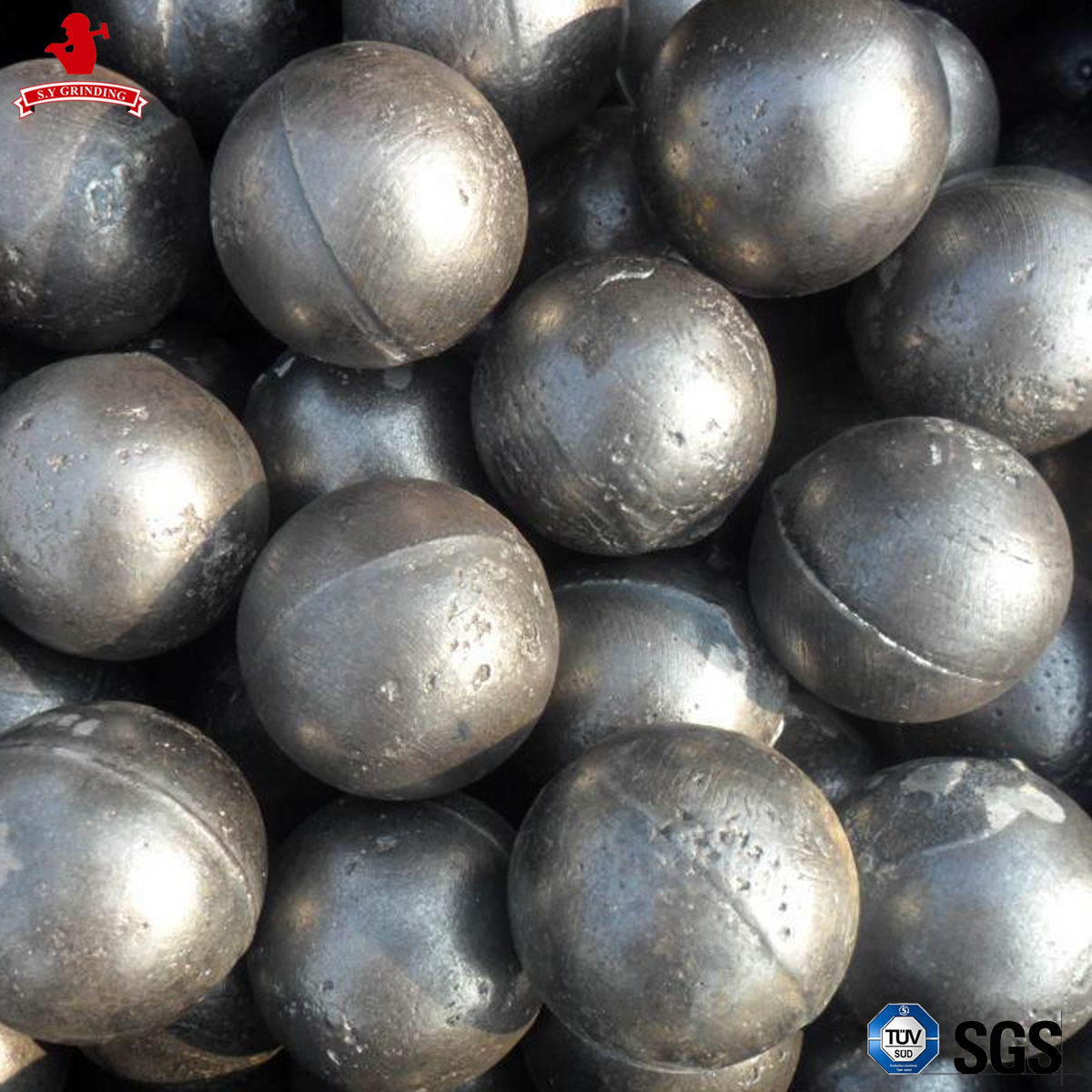 High / Medium / Low Chrome Steel Ball Cast Iron Ball Grinding Media
