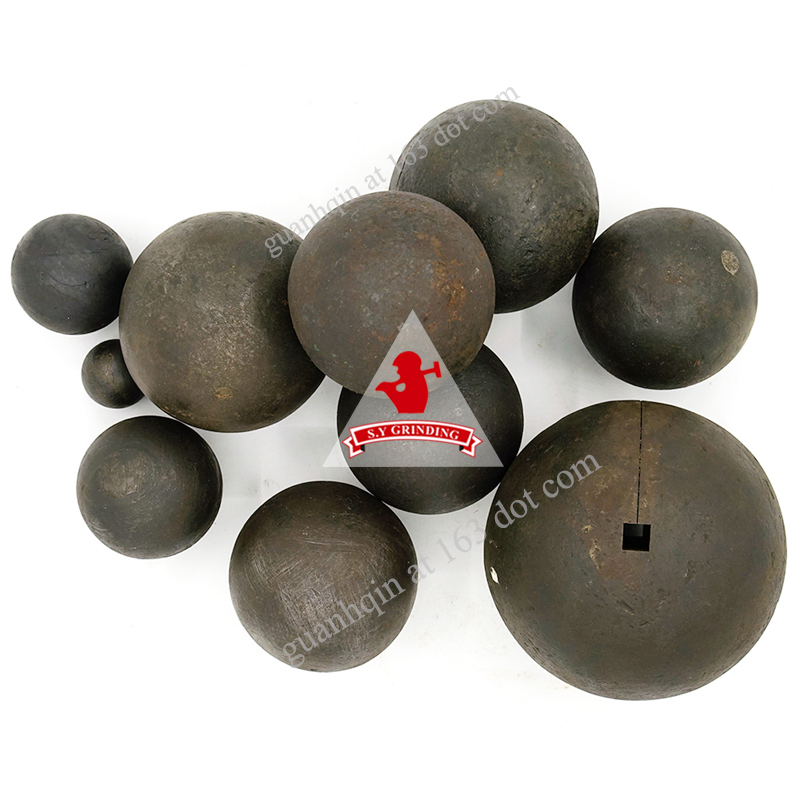 Dia17mm-150mm Ball Mill Cast Iron Ball Forged Steel Grinding Media